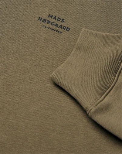 Mads Nørgaard - Standard Crew Logo Sweatshirt - Tarmac